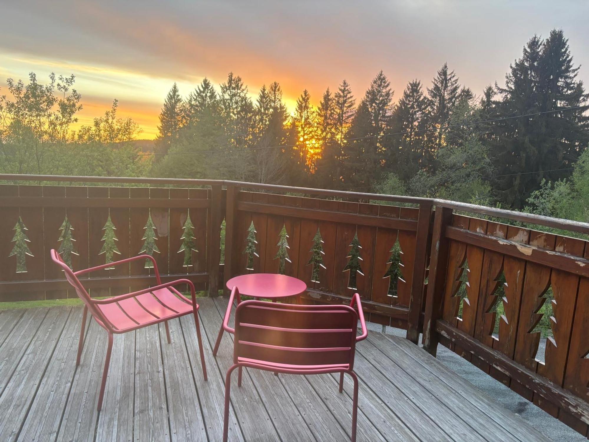 Chalet Avec Jacuzzi Prive, Vue Sur Les Vosges Belfahy Buitenkant foto