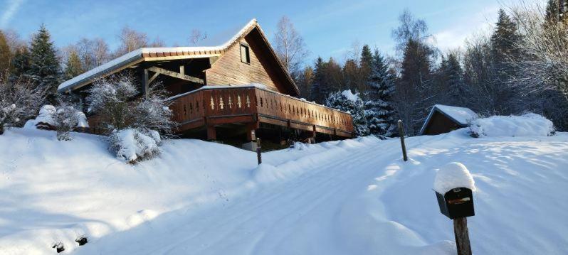 Chalet Avec Jacuzzi Prive, Vue Sur Les Vosges Belfahy Buitenkant foto