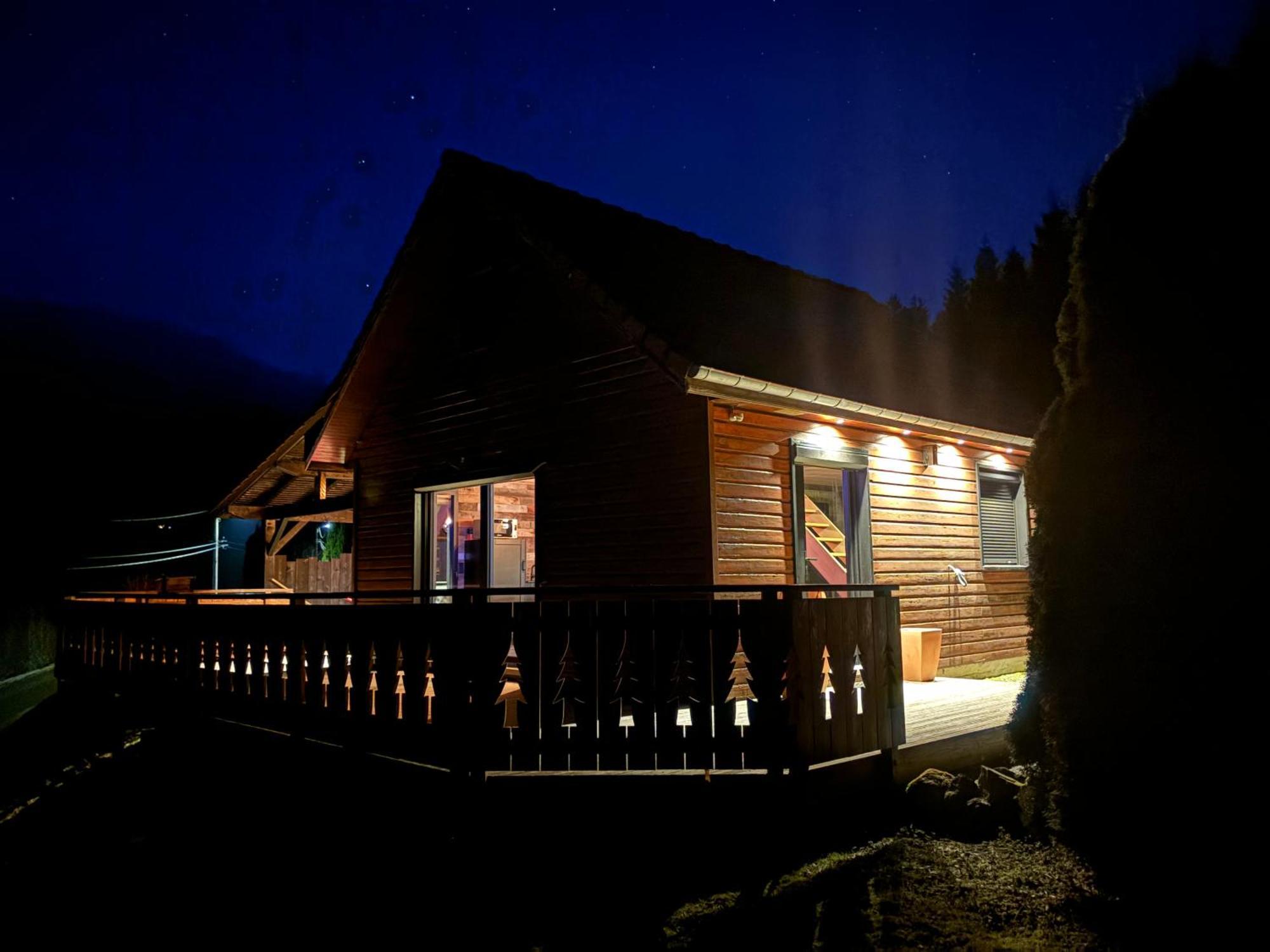Chalet Avec Jacuzzi Prive, Vue Sur Les Vosges Belfahy Buitenkant foto