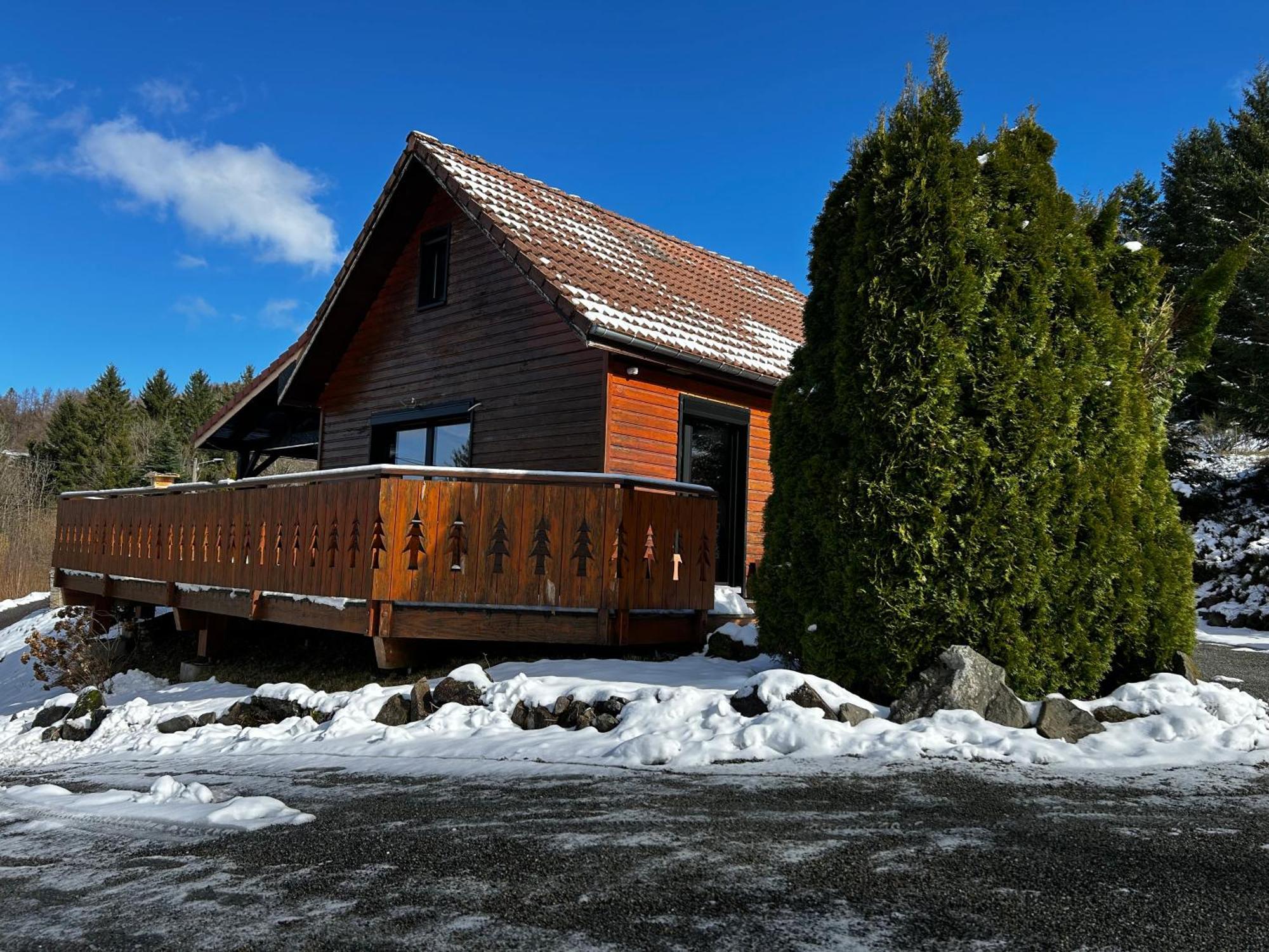 Chalet Avec Jacuzzi Prive, Vue Sur Les Vosges Belfahy Buitenkant foto