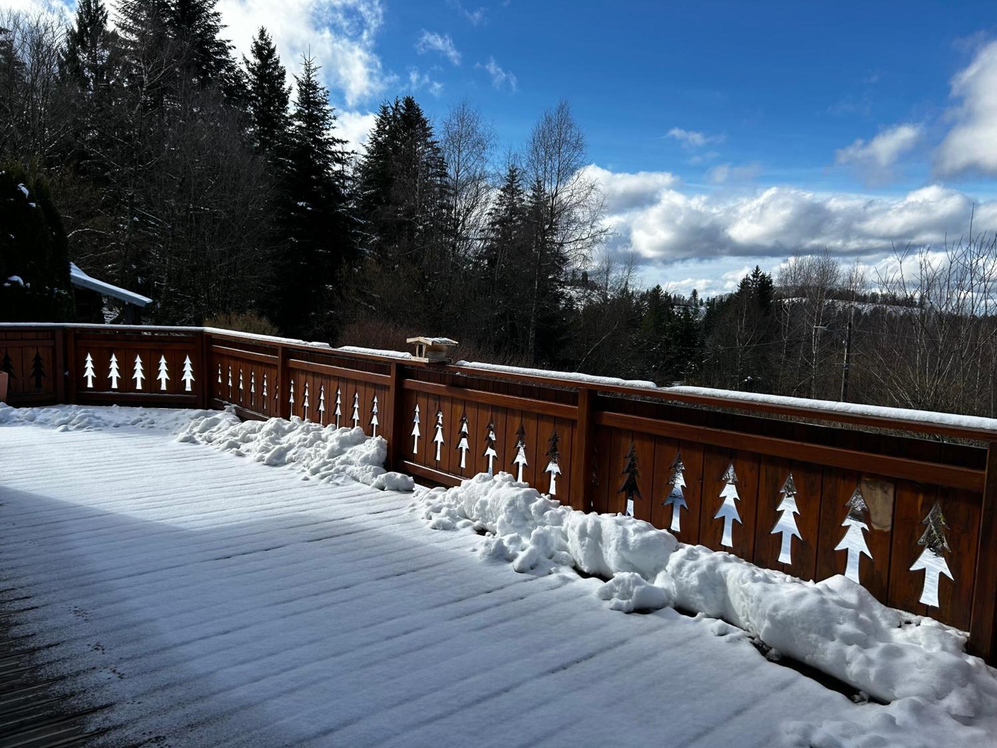 Chalet Avec Jacuzzi Prive, Vue Sur Les Vosges Belfahy Buitenkant foto