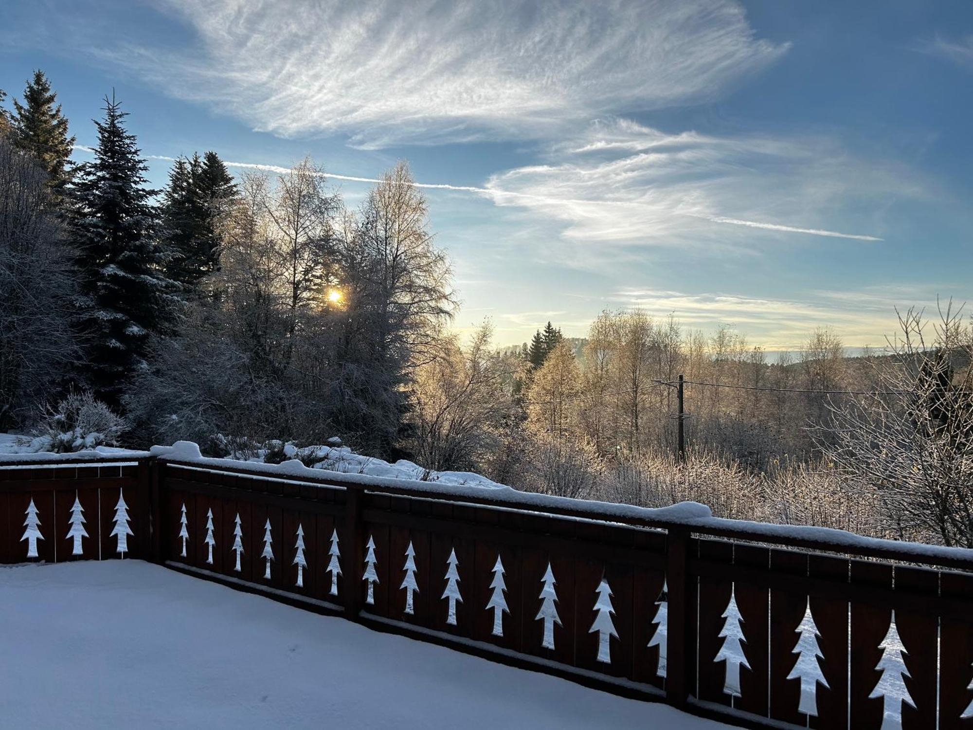 Chalet Avec Jacuzzi Prive, Vue Sur Les Vosges Belfahy Buitenkant foto
