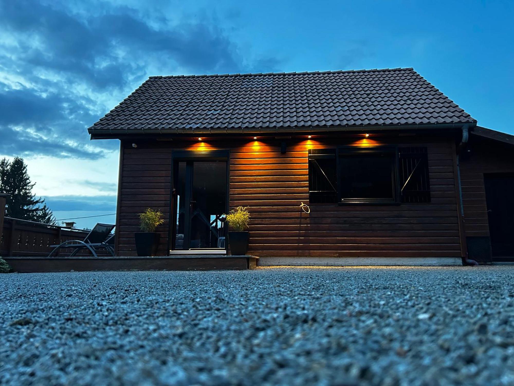 Chalet Avec Jacuzzi Prive, Vue Sur Les Vosges Belfahy Buitenkant foto