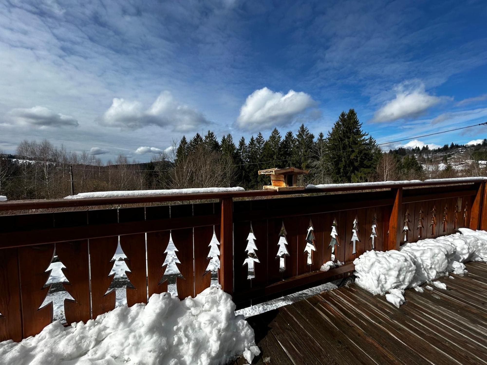Chalet Avec Jacuzzi Prive, Vue Sur Les Vosges Belfahy Buitenkant foto