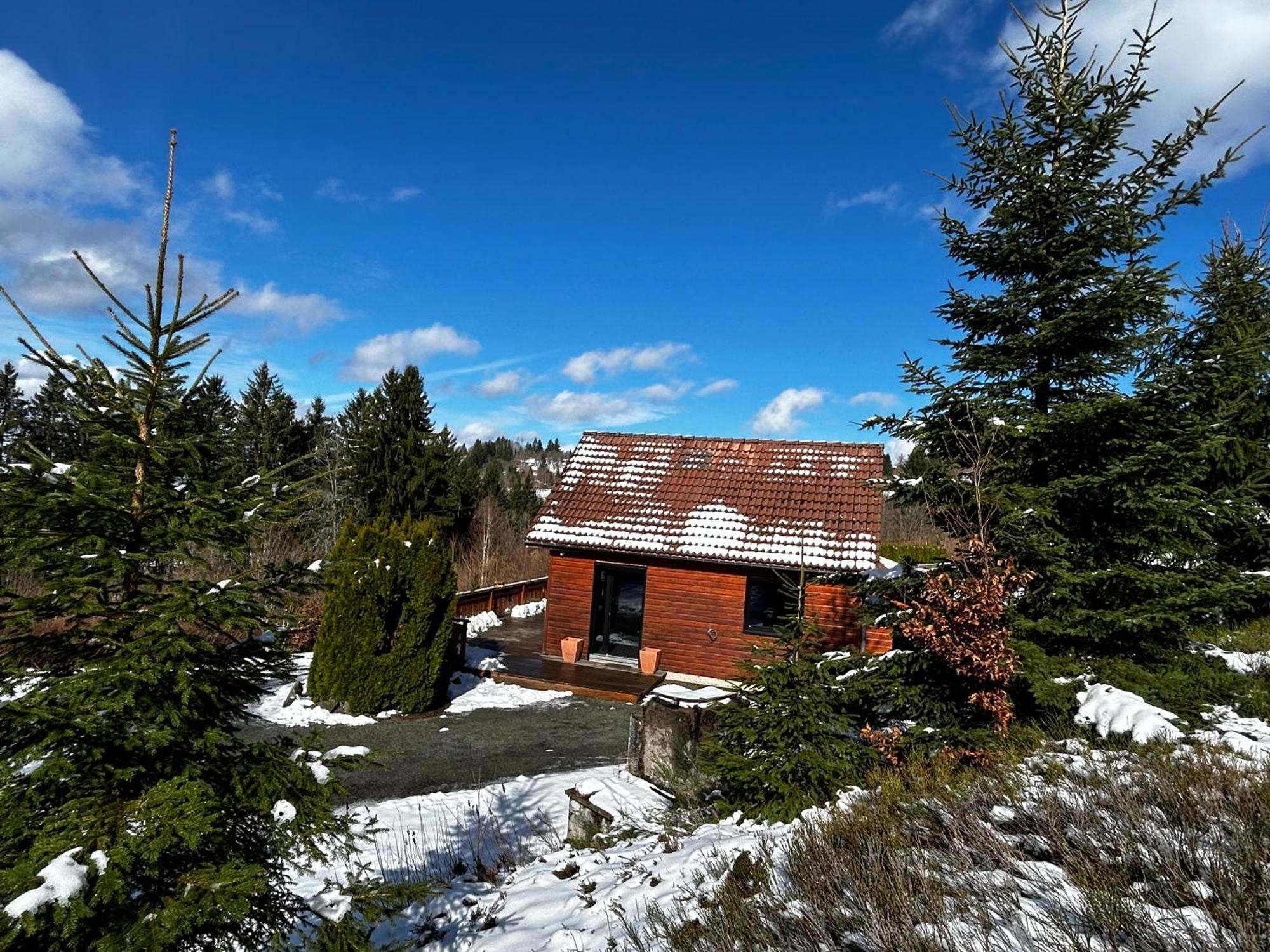 Chalet Avec Jacuzzi Prive, Vue Sur Les Vosges Belfahy Buitenkant foto