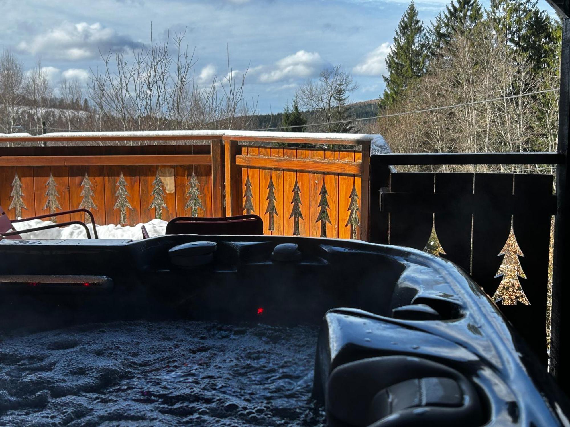 Chalet Avec Jacuzzi Prive, Vue Sur Les Vosges Belfahy Buitenkant foto