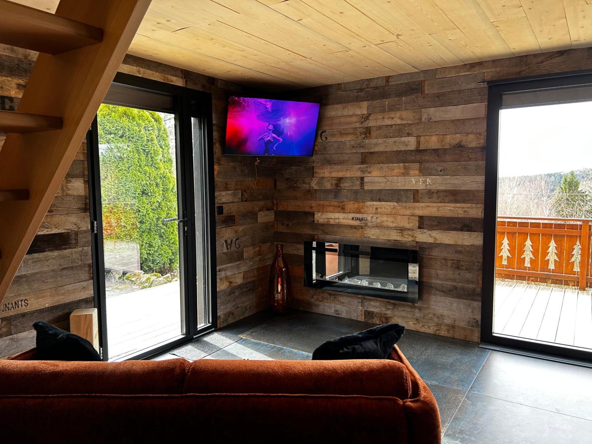 Chalet Avec Jacuzzi Prive, Vue Sur Les Vosges Belfahy Buitenkant foto