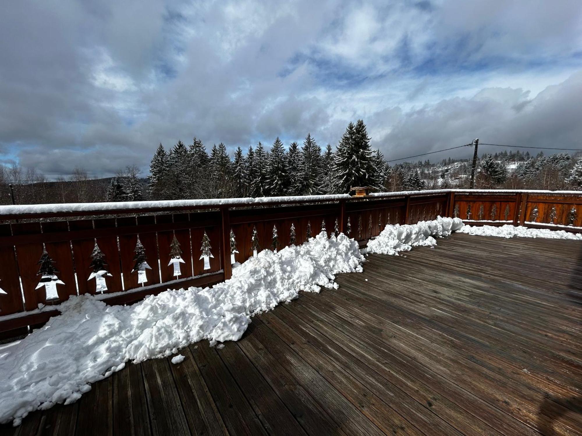 Chalet Avec Jacuzzi Prive, Vue Sur Les Vosges Belfahy Buitenkant foto